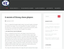 Tablet Screenshot of ajedrezmelilla.com